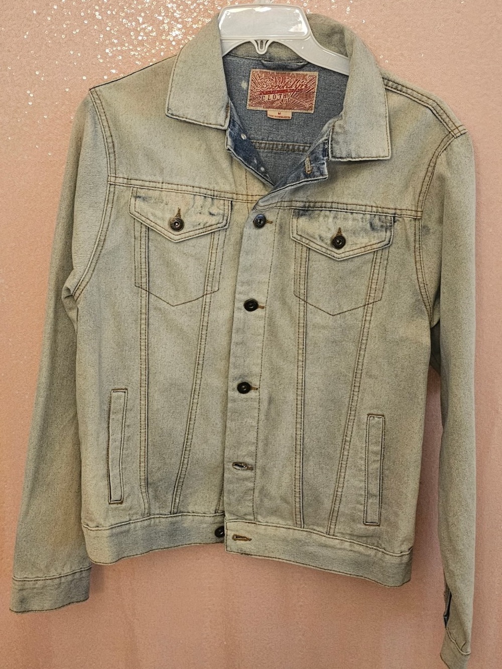 Brooklyn Cloth Light Green Denim Jacket